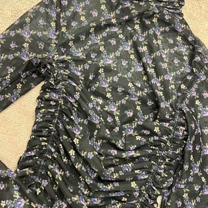 free people black floral turtle neck body suit size xs thumbnail 4