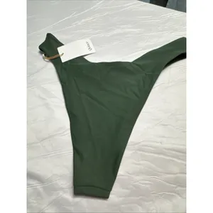 Quince High-Leg Bikini Bottoms Women’s XL NWT Green thumbnail 5