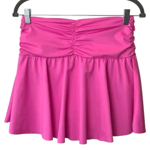 Year of Ours‎ Court Skort Hot Pink Ruched Athletic Tennis Pickleball Golf M thumbnail 5
