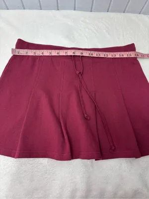 Energie Pink Drawstring‎ Skater Skirt thumbnail 3