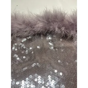Faux Fur-Trim Sequin Crop Top by Forever 21, size small thumbnail 4