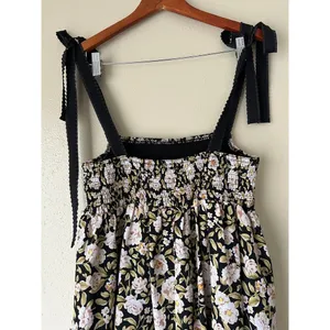En Saison Black and White Ditsy Floral Dress Size Medium thumbnail 8