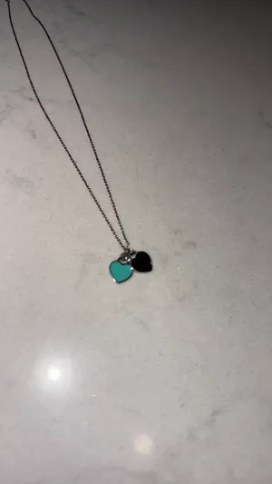 Tiffany & Co. Necklace Sterling Silver Heart thumbnail 3