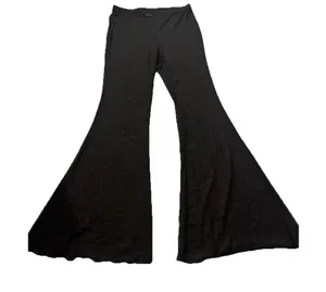 Wild Fable Mesh High Waist Flare Cover Up Pants Womens Small Black thumbnail 1