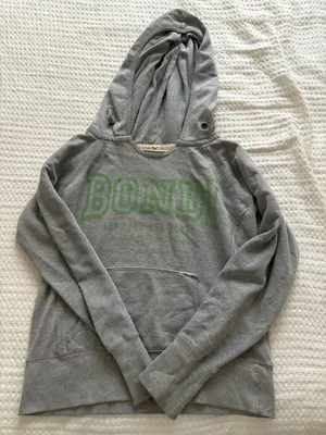 Urban Outfitters Bondi beach gray hoodie size small medium thumbnail 1