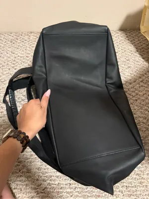 Jimmy Choo Black Duffel Bag- Jimmy Choo Weekender Bag thumbnail 7