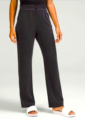 Lululemon Soft-stream High-Rise Pants Black Sz 10 thumbnail 1