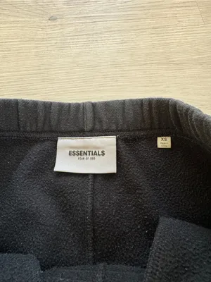 Fear of God Black ESSENTIALS Jogger Pants XS thumbnail 3