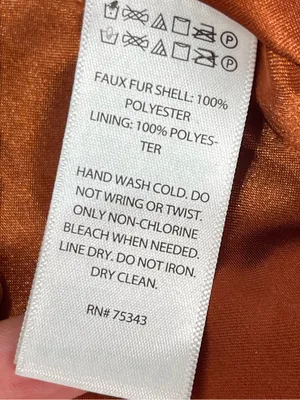 Rachel Zoe Vest Women Lg Faux Fur Sleeveless Lined Pockets Boho Chic Fall Color thumbnail 3