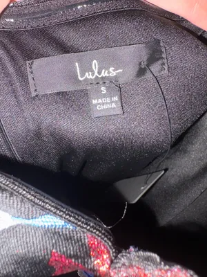 Lulus Dress Mini Black thumbnail 3