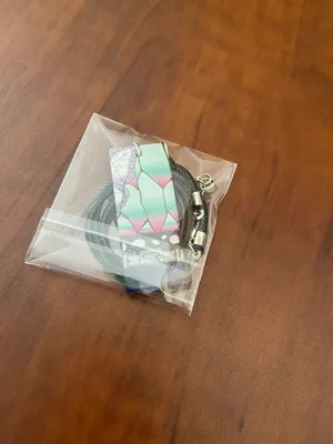 Handmade 🦋Anime demon slayer Shinobu necklace unisex!! NEW gift thumbnail 3