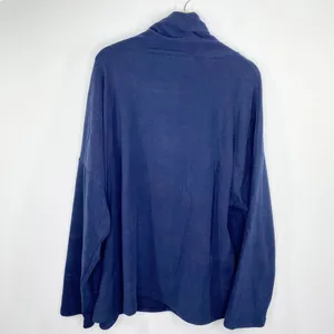 Doublju Womens Sweatshirt Size 3X NWT Navy Blue Cowl Neck Oversized Lounge Comfy thumbnail 2
