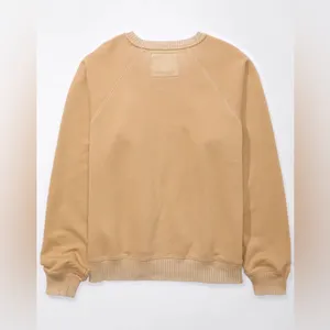 American Eagle Brown Funday‎ Graphic Raglan-Sleeve Sweatshirt thumbnail 6