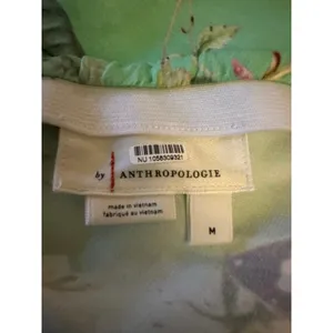 Anthropologie The Tilda Midi Slip Skirt Floral Butterfly Print Y2K 90s Medium thumbnail 11