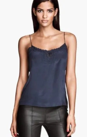 ✨H&M Embroidered Cami Top✨ thumbnail 1