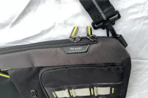 Solo Black Sling Backpack Crossbody Bag, Zip Closure, Adjustable Strap Pockets thumbnail 6