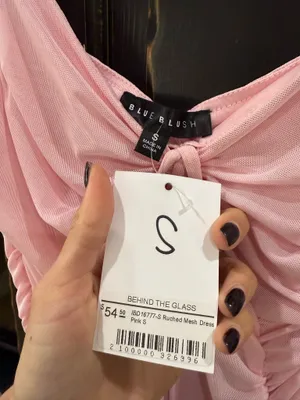 Blue Blush Pink Dress thumbnail 3