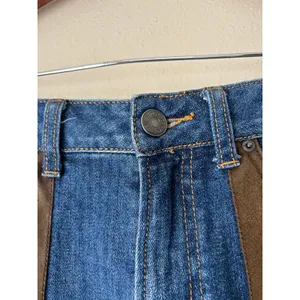 BDG High Rise Cheeky Boho Suede Pocket Festival Micro Shorts Size 28 thumbnail 7