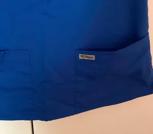 Grey’s Anatomy Professional Wear by BARCO Scrub Top Blue Small thumbnail 3
