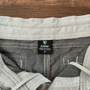 KUHL Hiking Shorts Light Gray Herringbone Outdoor Utility Size 8 Gorpcore Travel thumbnail 4