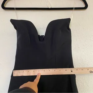 House Of CB 'Sabine' Black Strapless Corset Dress NWOT size XS thumbnail 7