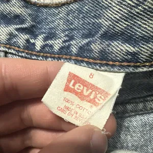 Vintage 70s Levi's Shorts Womens 8 545 Loose Fit Brown Tab Cut Off Denim thumbnail 12