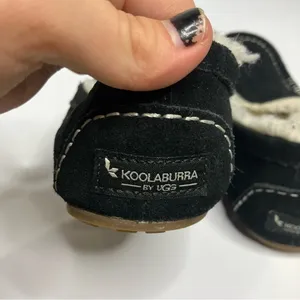 Koolaburra‎ black shearling lined slippers size 7 thumbnail 5