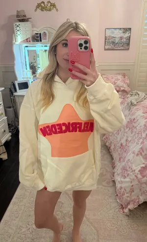 Aelfric Eden Hoodie Star Pink thumbnail 1