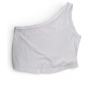 FREE PEOPLE L We The Free Sunny One-Shoulder Tank Cropped Jersey Top Sleeveless thumbnail 2