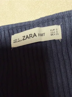 Zara Ribbed Tie-Shoulder Swing Mini Dress thumbnail 8