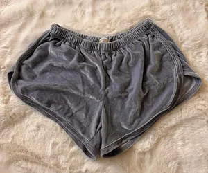 John Galt Brandy Melville Velvet Shorts thumbnail 1