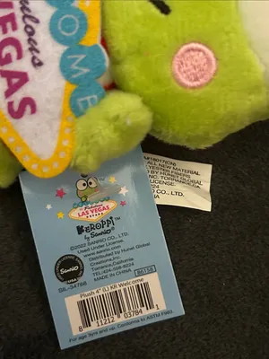 Sanrio ABC Store Keroppi plush 4 w/ strap - las vegas Exclusive Edition thumbnail 3