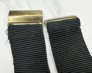 Vintage Goodheart Gold Tone Chain Stretch Cinch Belt Small/Medium ✨ thumbnail 6