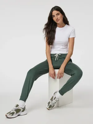 Vuori Performance Jogger Pant Green S Marsh Heather Green Athleisure thumbnail 2