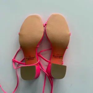 Lulu’s Neon Pink Lace Up Shoes size 7 thumbnail 6