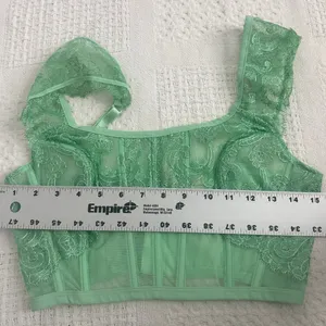Victoria's Secret Dream Angels small DD Boho cap sleeve corset BC2 3300 thumbnail 2