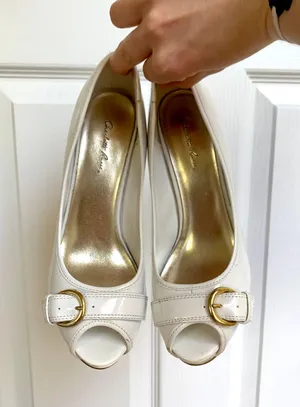 Charlotte Russe White Pumps thumbnail 3