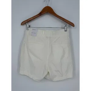 Nike Dri Fit Victory Golf Shorts‎ Womens S White Logo Mesh Lined Standard Fit thumbnail 5