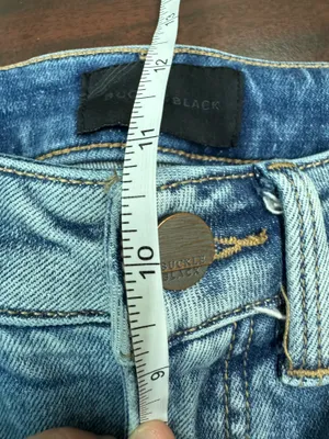 Buckle Black Ankle Skinny Jeans Size 25x27 thumbnail 9