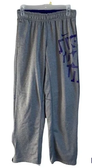 5/$30 🎈 Nike women’s small grey just do it‎ therma fit sweatpants thumbnail 1