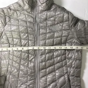 The North Face Womens ThermoBall Trekker Jacket Mid-Grey XS Full Zip Pakable thumbnail 10