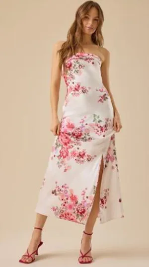 Altar'd State Satin Dress thumbnail 1