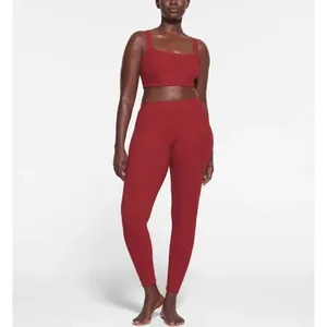 Skims Soft Lounge Leggings Brick Size Medium thumbnail 11