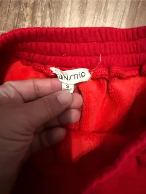 Merry Holiday Lights Red Lounge Shorts thumbnail 3