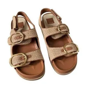 Dolce Vita Starla Sandals TAN MULTI WOVEN 8 NWOT thumbnail 1