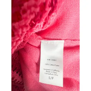 L*SPACE Rosalia Pink Crochet Strapless Maxi Dress S NWT thumbnail 5