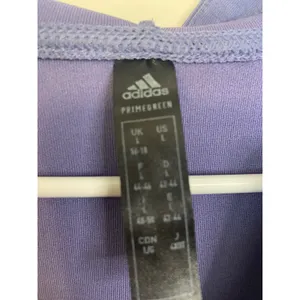 Adidas Full Zip Hoodie Women Large Purple Excellent Primegreen Aeroready Jacket thumbnail 3