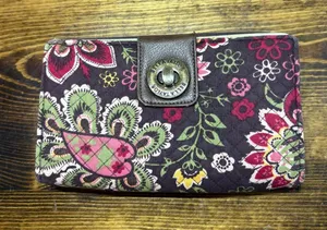 Bella & Taylor Brown Paisley Wallet‎ thumbnail 1