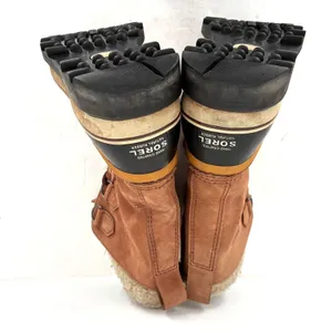 Sorel Caribou Waterproof Snow Boots Women's 8 Brown Leather Winter Boots thumbnail 9