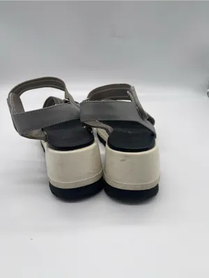 Cougar Platform Sport Sandal in Gray and Cream thumbnail 6